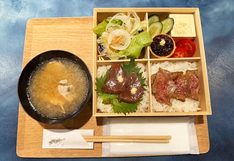 日替わり宮古牛ローストビーフ重箱御前